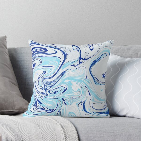 Item preview,  Classic Blue Marble Pattern- Liquid art designed and sold by shivani21061993.
