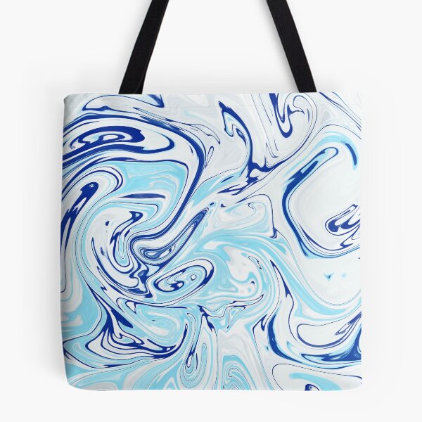 Item preview,  Classic Blue Marble Pattern- Liquid art designed and sold by shivani21061993.