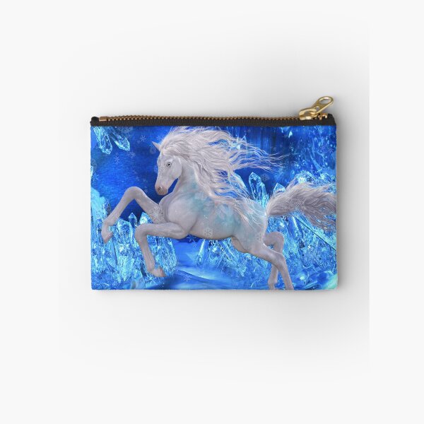 Item preview, Beautiful fantasy horse in a snowlandscape designed and sold by nicky2342.