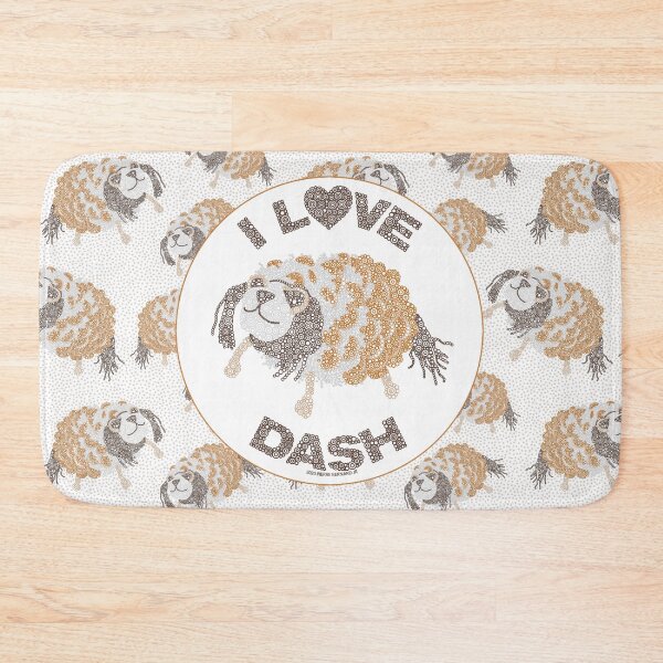 Item preview, I Love Dash, Enola Holmes Pine Cone Pet Circle Design designed and sold by Pierre Bernard Jr.