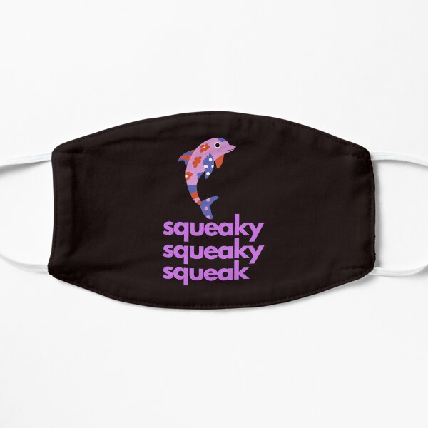 squeaky squeaky squeak Dolphin Flat Mask
