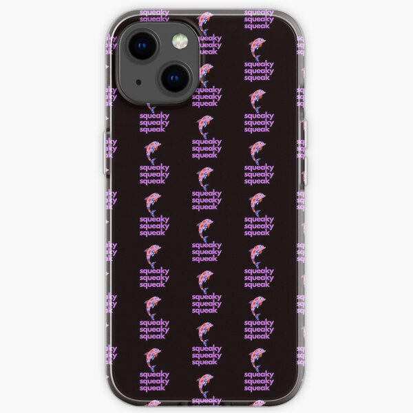 squeaky squeaky squeak Dolphin iPhone Soft Case