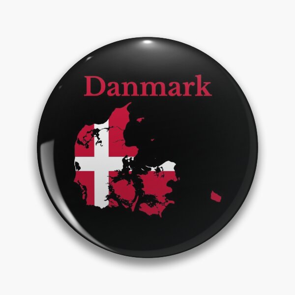 Item preview, Kingdom Of Denmark Design, Danish Map designed and sold by marosharaf.