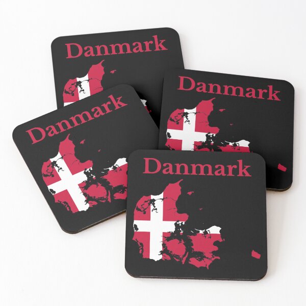 Item preview, Kingdom Of Denmark Design, Danish Map designed and sold by marosharaf.