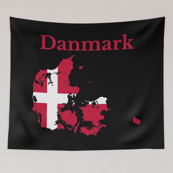 Item preview, Kingdom Of Denmark Design, Danish Map designed and sold by marosharaf.