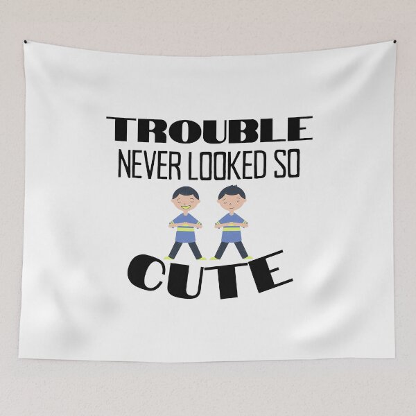 Item preview, Trouble Never Looked So Cute Gift For Trouble Makers designed and sold by giftsbyminuet.