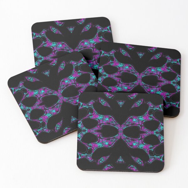 Item preview, Pink and Cyan tribal designed and sold by geekdude.