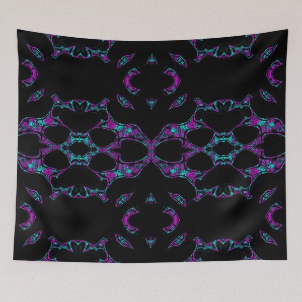 Item preview, Pink and Cyan tribal designed and sold by geekdude.