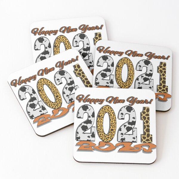 Item preview, 2021 New Year Animal Print designed and sold by erimedle.