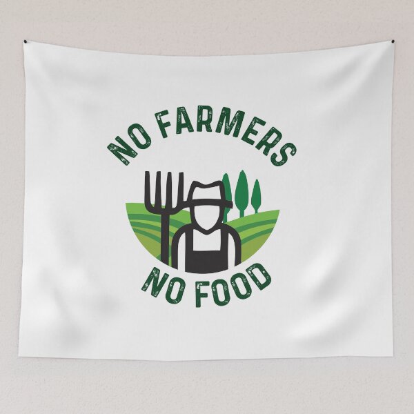 Item preview, No Farmers No Food designed and sold by Wolka.
