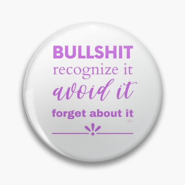Item preview, BULLSHIT Recognize it, avoid it, forget about it. (Magenta) designed and sold by TildeRomero.
