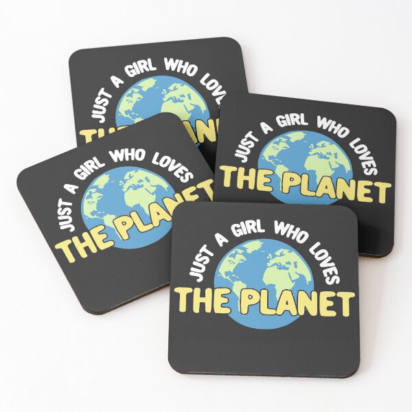 Item preview, Just a Girl Who Loves The Planet designed and sold by Chubuter.