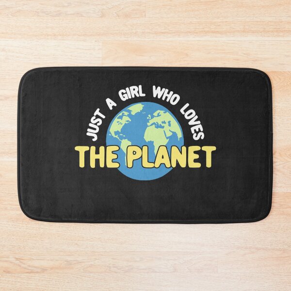 Item preview, Just a Girl Who Loves The Planet designed and sold by Chubuter.