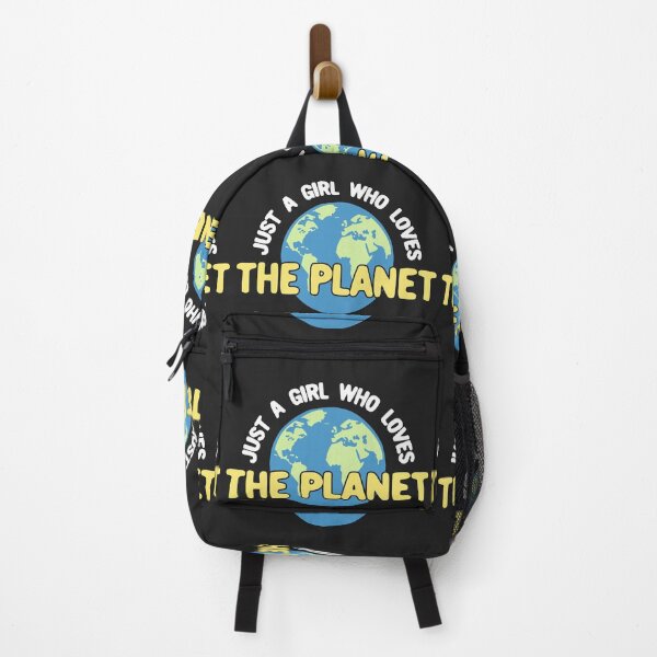 Item preview, Just a Girl Who Loves The Planet designed and sold by Chubuter.