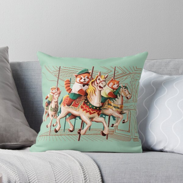 Item preview, Red Pandas Carousel designed and sold by Ztudio.