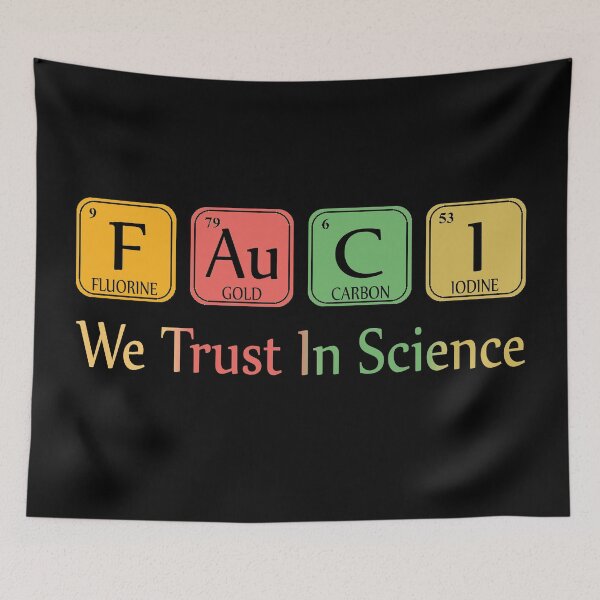 Item preview, Fauci We Trust In Science Shirt designed and sold by Ornuma.