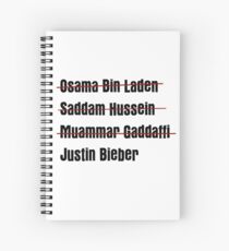 Funny Hit List Spiral Notebook