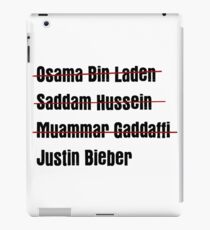 Funny Hit List iPad Case/Skin