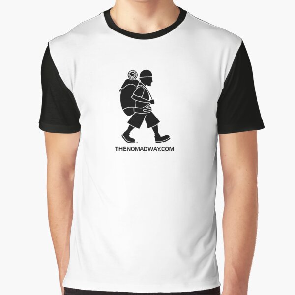 Men's Graphic T-Shirts (Black on..) The Nomad Way Graphic T-Shirt