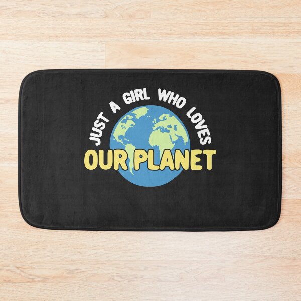 Item preview, Just a Girl Who Loves Our Planet designed and sold by Chubuter.