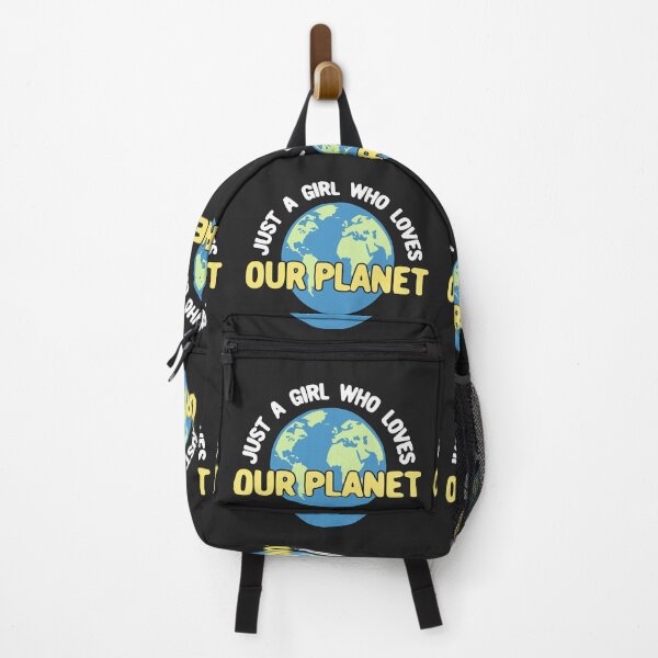 Item preview, Just a Girl Who Loves Our Planet designed and sold by Chubuter.