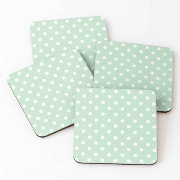 Item preview, Mint Polka Dots designed and sold by SM27335.