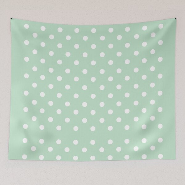 Item preview, Mint Polka Dots designed and sold by SM27335.