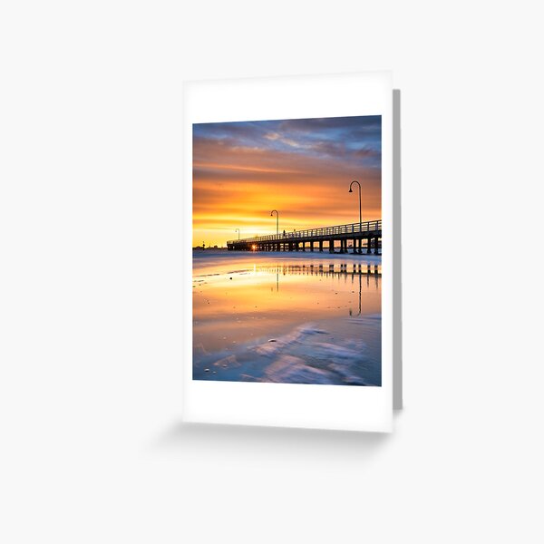Item preview, Lagoon Pier Sunset designed and sold by Alistair Wilson.