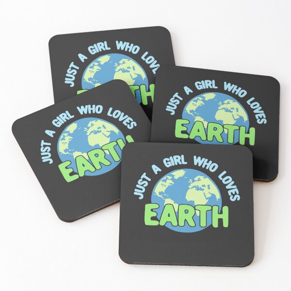 Item preview, Just a Girl Who Loves Earth - Green designed and sold by Chubuter.