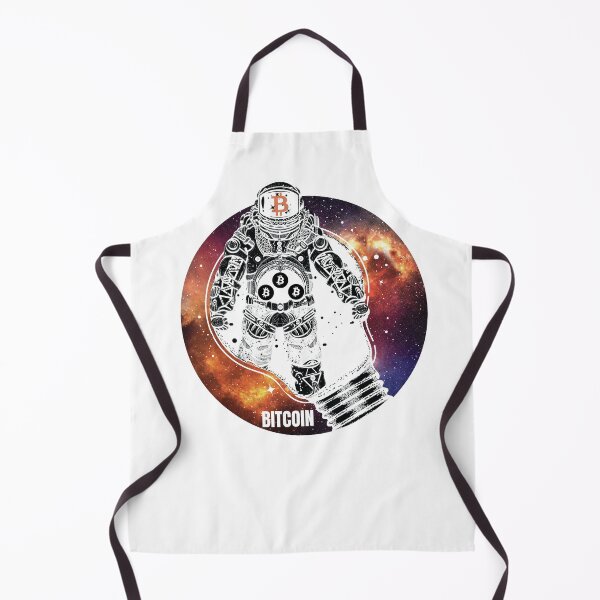 Item preview, Bitcoin Abstract Galaxy Art designed and sold by Bitcoin-Fashion.