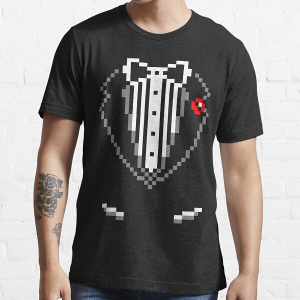 8 bit 2025 tuxedo t shirt