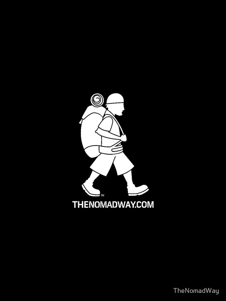 Phone Case (White on Black) The Nomad Way by TheNomadWay