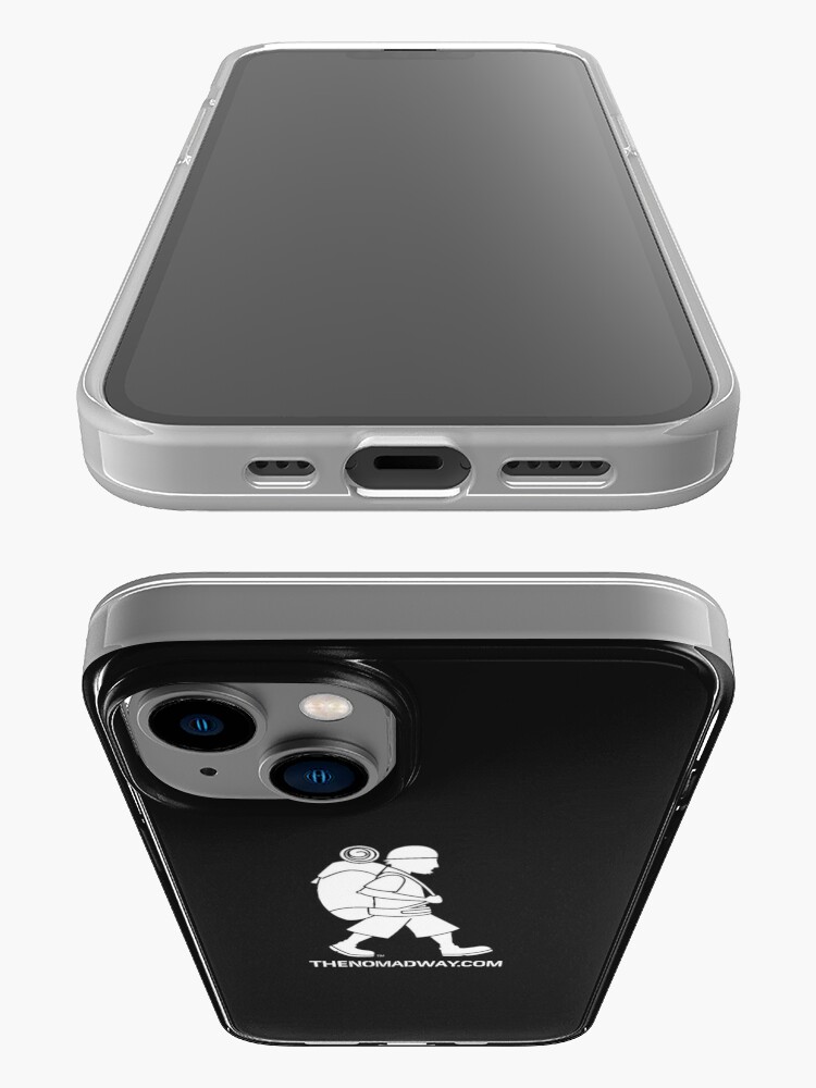 Alternate view of Phone Case (White on Black) The Nomad Way iPhone Case