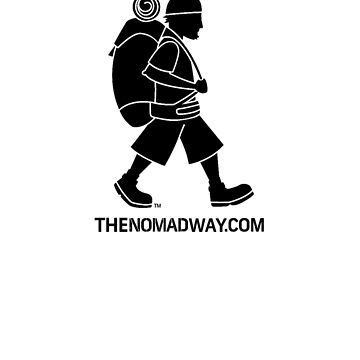 Artwork thumbnail, The Nomad Way - Classic T (Black on...) by TheNomadWay