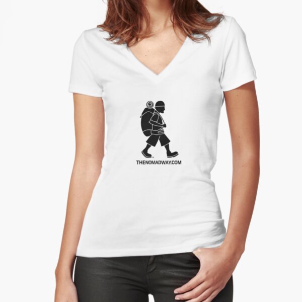 Fitted V-Neck T-Shirt