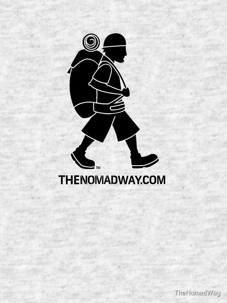 Thumbnail 7 of 7, Tri-blend T-Shirt, The Nomad Way - Classic T (Black on...) designed and sold by TheNomadWay.