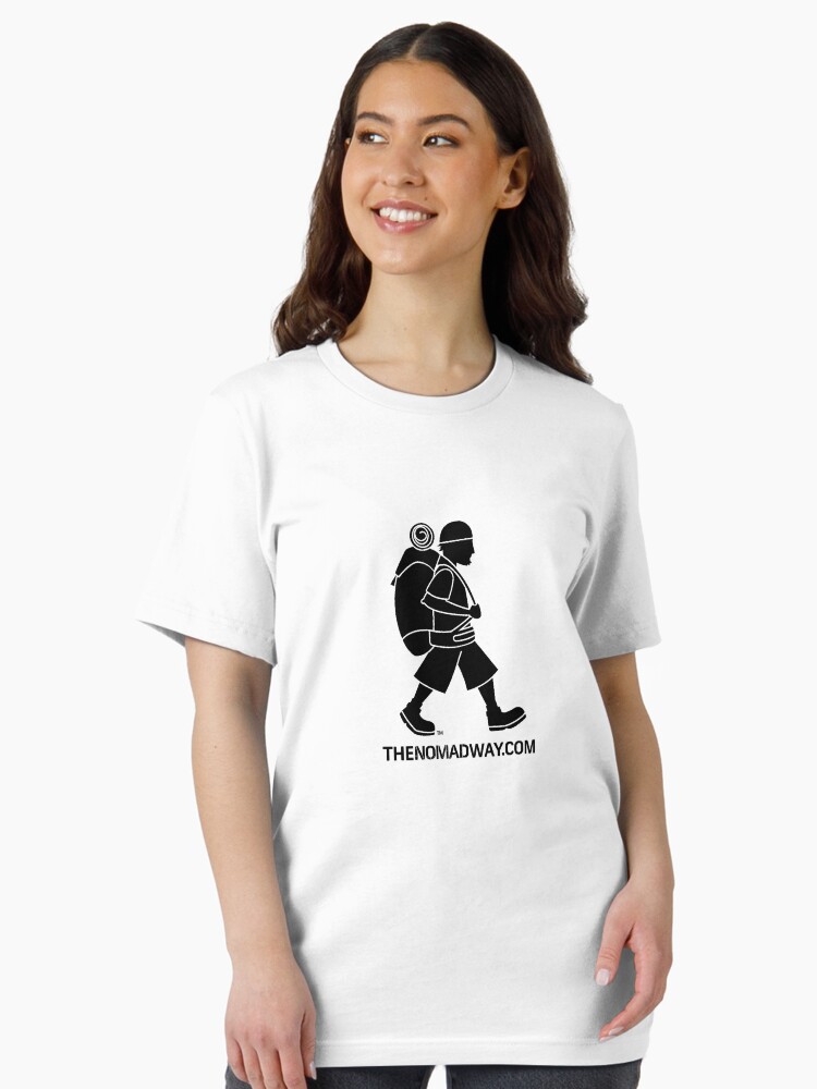 Thumbnail 2 of 7, Essential T-Shirt, The Nomad Way - Classic T (Black on...) designed and sold by TheNomadWay.