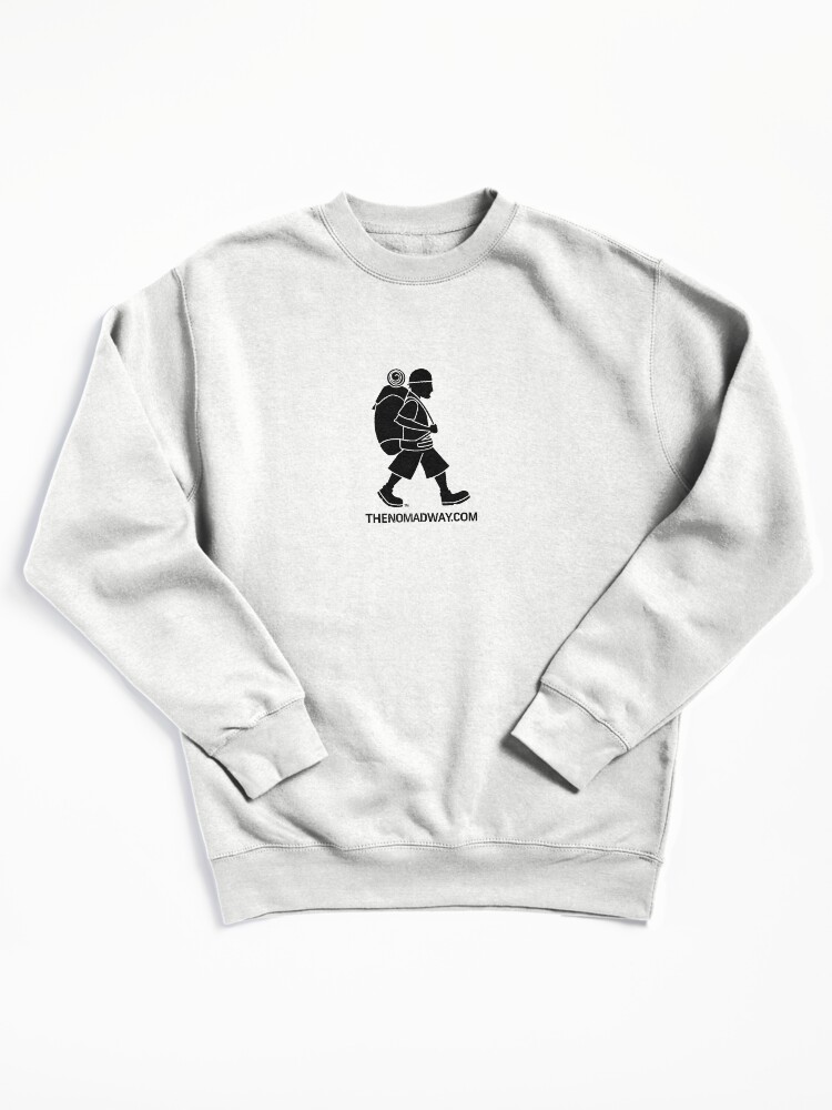 Thumbnail 2 of 7, Pullover Sweatshirt, The Nomad Way - Classic T (Black on...) designed and sold by TheNomadWay.