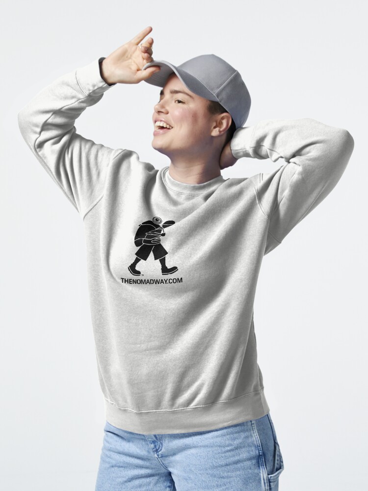 Thumbnail 5 of 7, Pullover Sweatshirt, The Nomad Way - Classic T (Black on...) designed and sold by TheNomadWay.