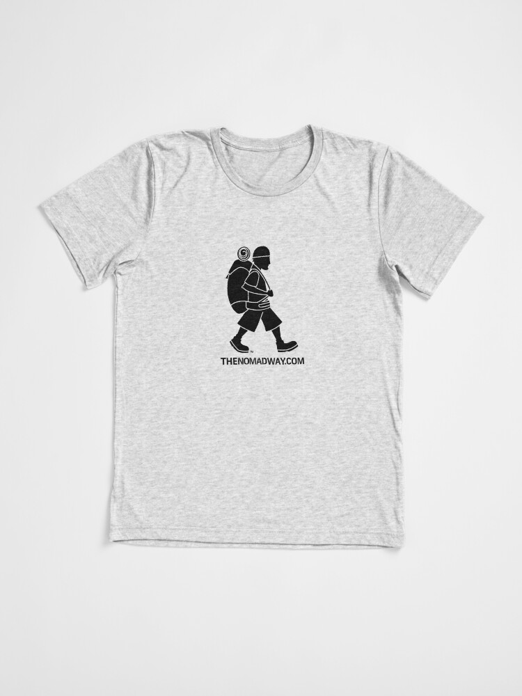 Thumbnail 3 of 7, Tri-blend T-Shirt, The Nomad Way - Classic T (Black on...) designed and sold by TheNomadWay.