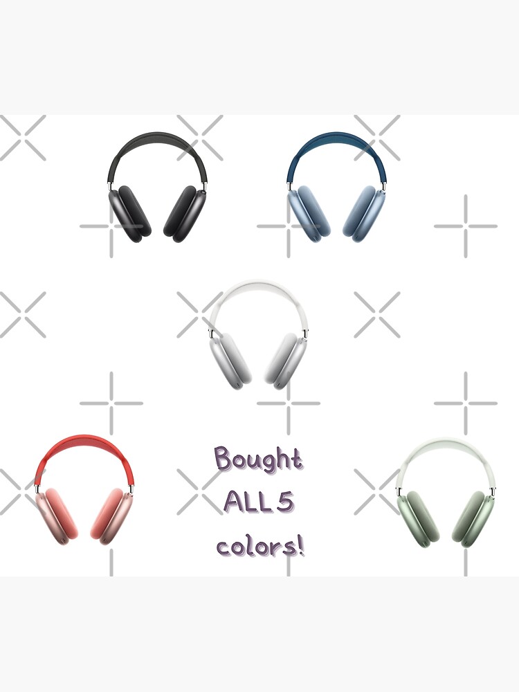 Airpods Max Gift Prank stickers - in ALL 5 colors Greeting Card