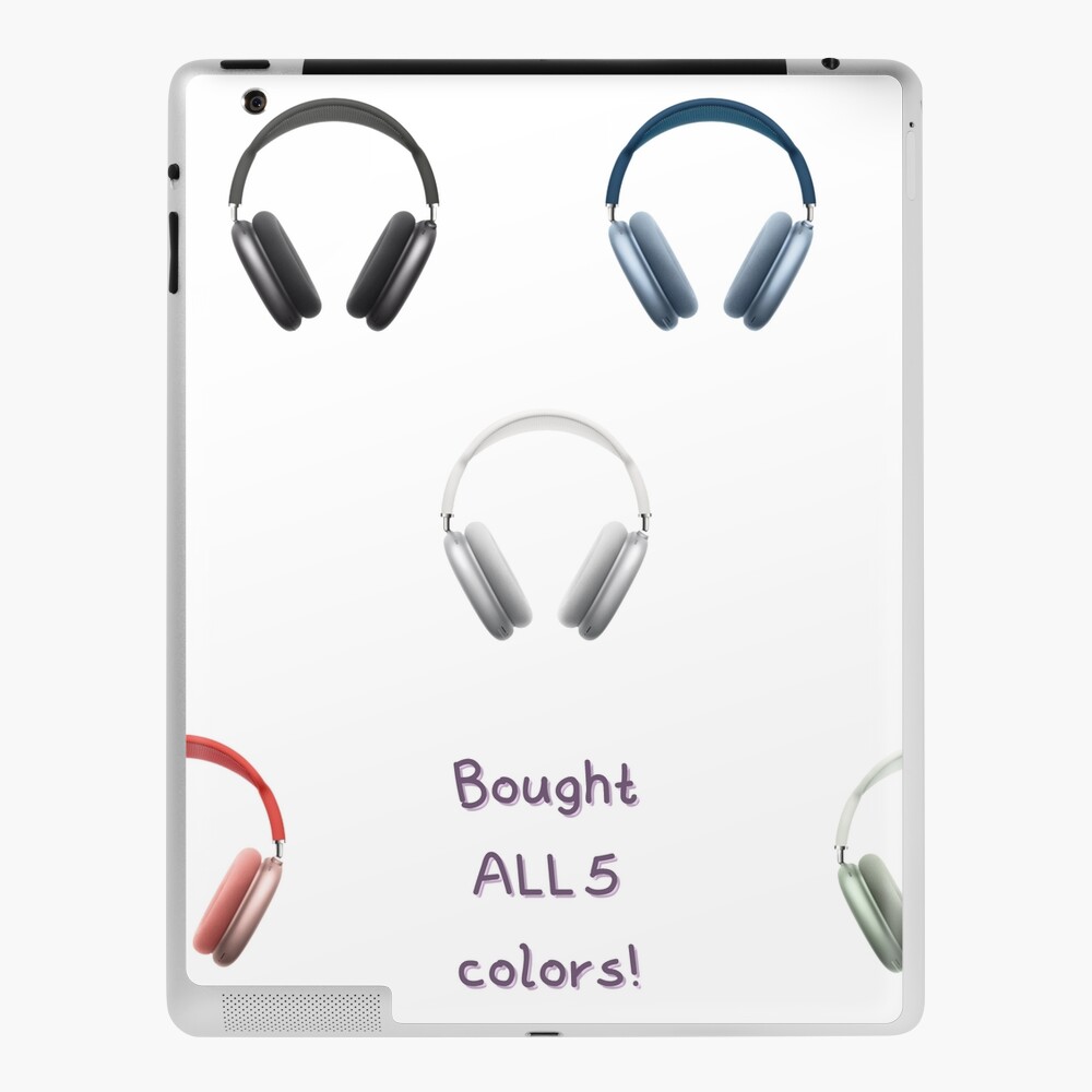 Airpods Max Gift Prank stickers - in ALL 5 colors Greeting Card for Sale  by tawanalang