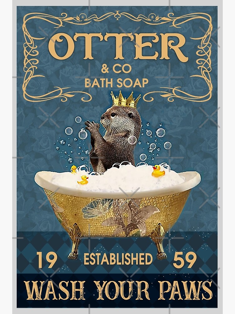 Otter And Co Bath Soap Wash Your Paws by moonchildworld