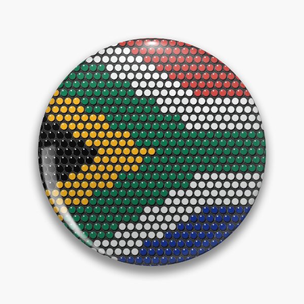 Item preview, South Africa Flag Traditional BeadWork Effect designed and sold by d247.