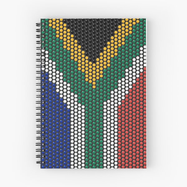 Item preview, South Africa Flag Traditional BeadWork Effect designed and sold by d247.