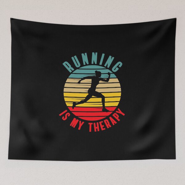 Item preview, Running is My Therapy designed and sold by TheBeastNation.