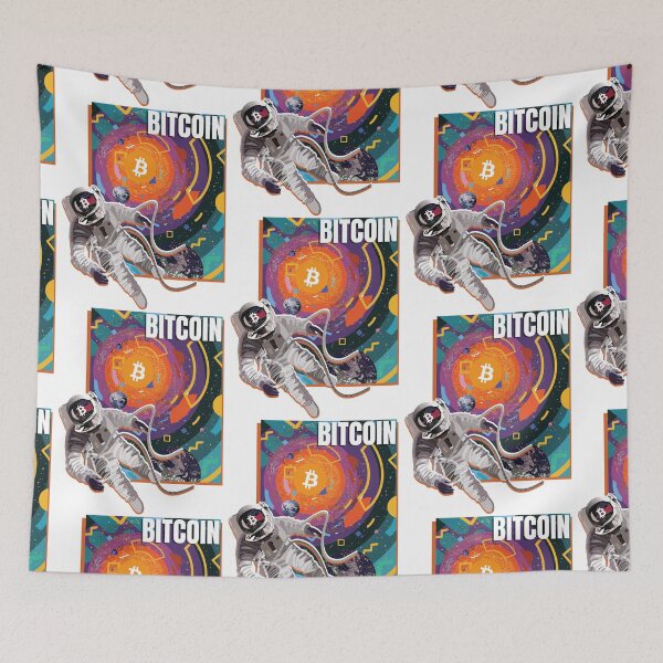 Item preview, Copy of Bitcoin Abstract Galaxy Art designed and sold by Bitcoin-Fashion.