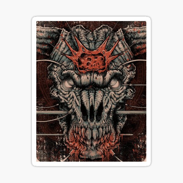 DOOM Icon Of Sin Sticker