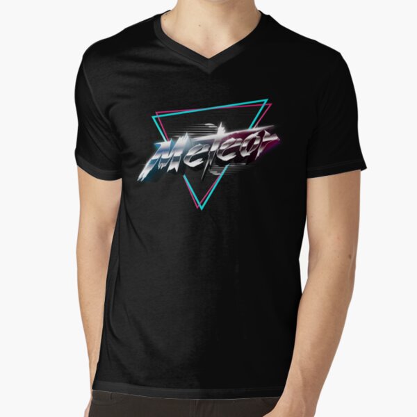 Meteor - "Parallel Lives" album artwork V-Neck T-Shirt
