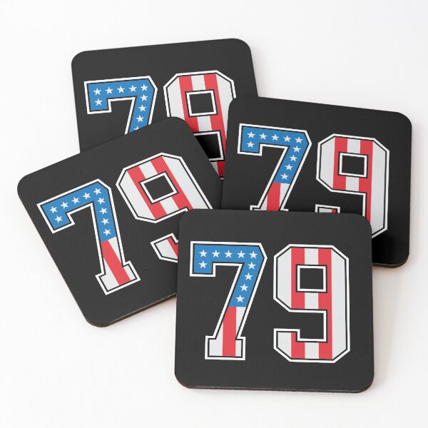 Item preview, 79 American Lucky Number Seventy-nine United States Flag designed and sold by Urosek.